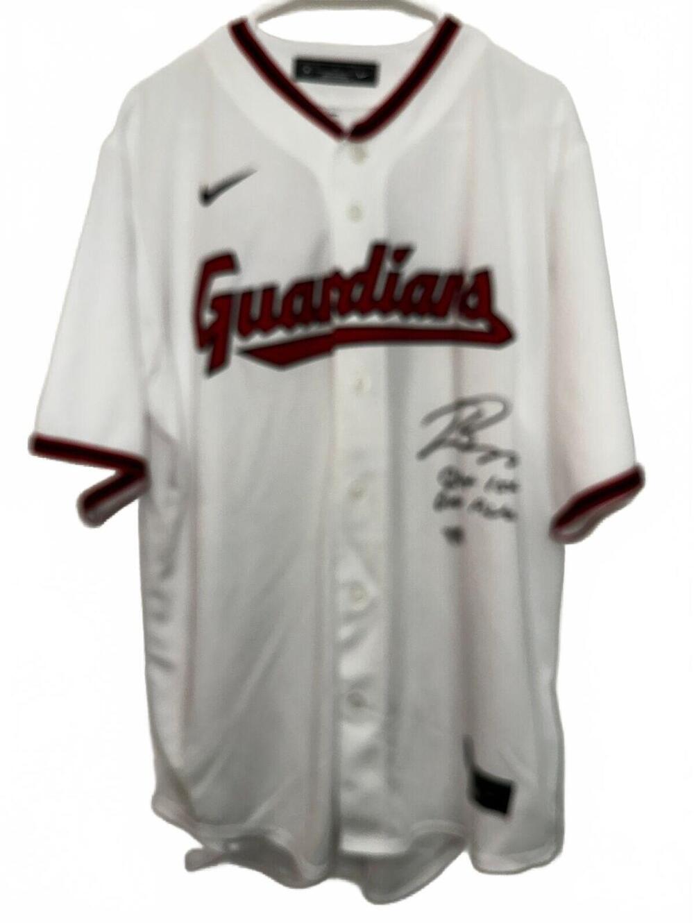 Travis Bazzana Cleveland Guardians Autographed with "2024 1st Overall Pick"